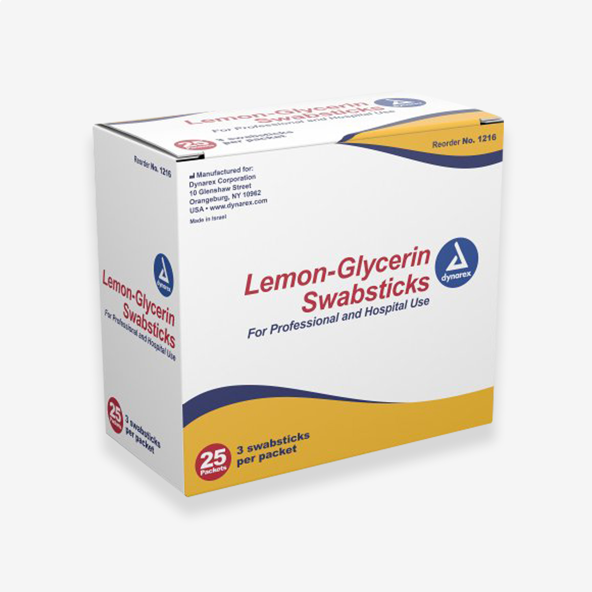 Lemon-Glycerin Swabsticks 