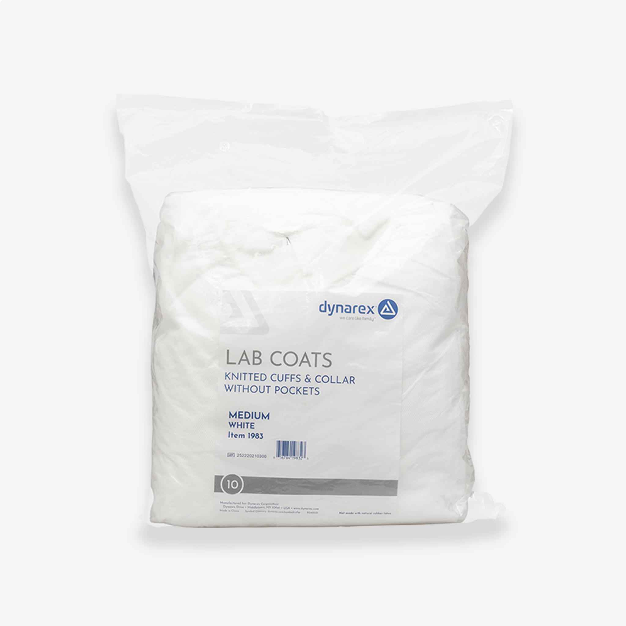 Disposable Lab Coat, Without Pocket